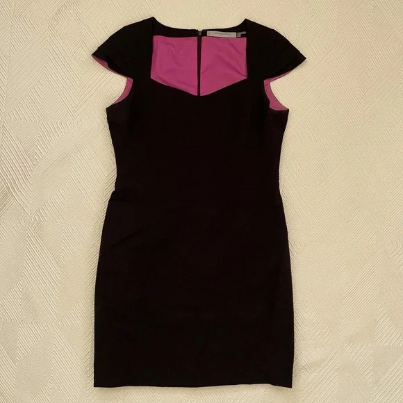 Andrew Marc | Dresses | Andrew Marc New York Little Black Mini Dress Cap  Sleeve Size 2 | Poshmark